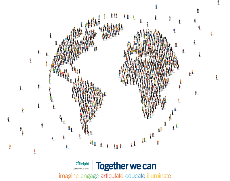 Together we can imagine, engage, articulate, educate, illuminate.